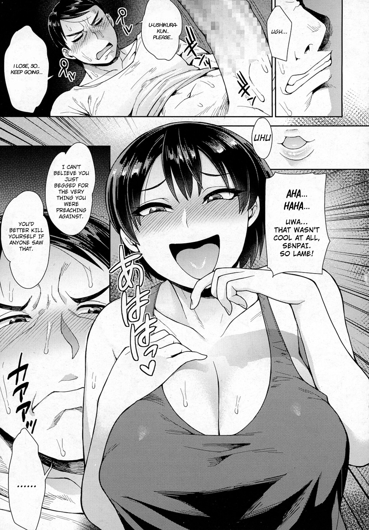 Hentai Manga Comic-Mr. Ushikura From the Track and Field Club-Read-13